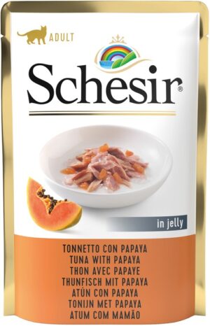Schesir Cat Thunf+Papaya 85gP